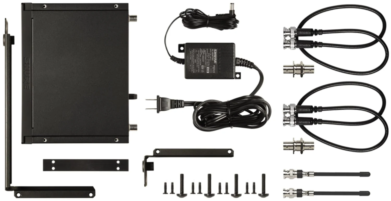 Shure BLX14R Wireless Rack-mount Instrument System with Beta 98H/C Clip-on Gooseneck Microphone - H11 Band - Image 10