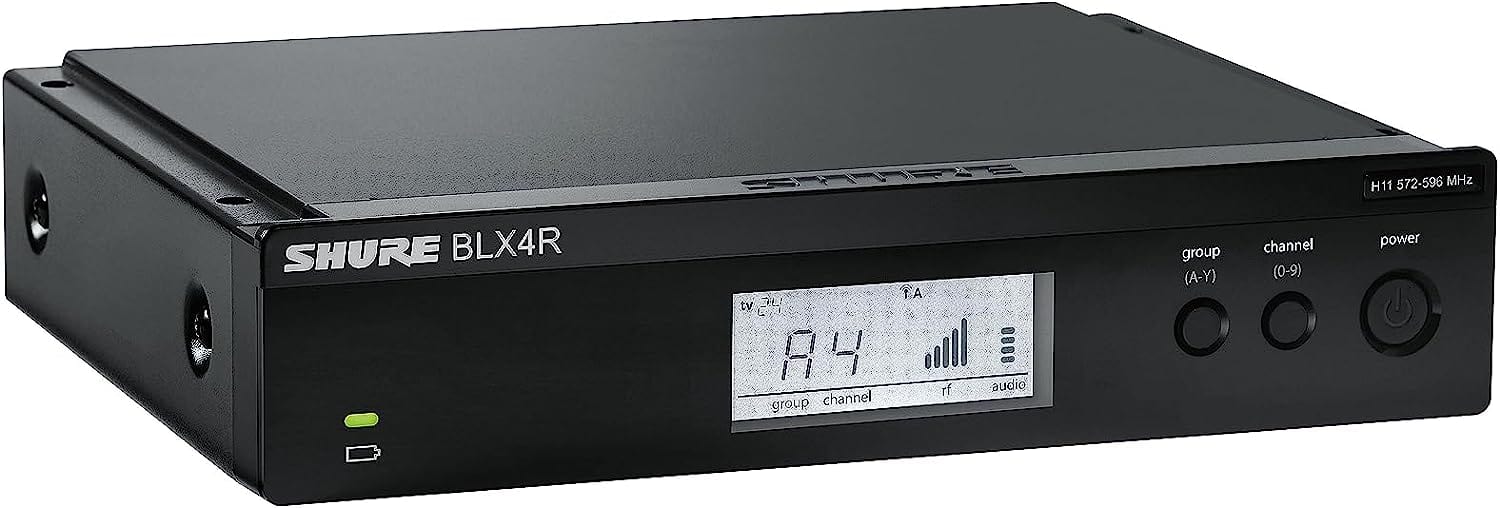 Shure BLX24R Wireless Rack-mount Vocal System with SM58 - H11 Band - Image 4
