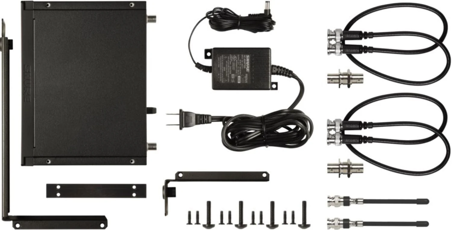 Shure BLX24R Wireless Rack-mount Vocal System with SM58 - H11 Band - Image 7