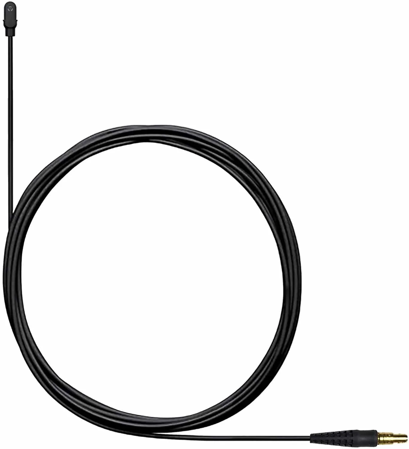 Shure DL4B/O-LM1-A DuraPlex Omnidirectional Lavalier Microphone with 1-Pin LEMO Connector - Black