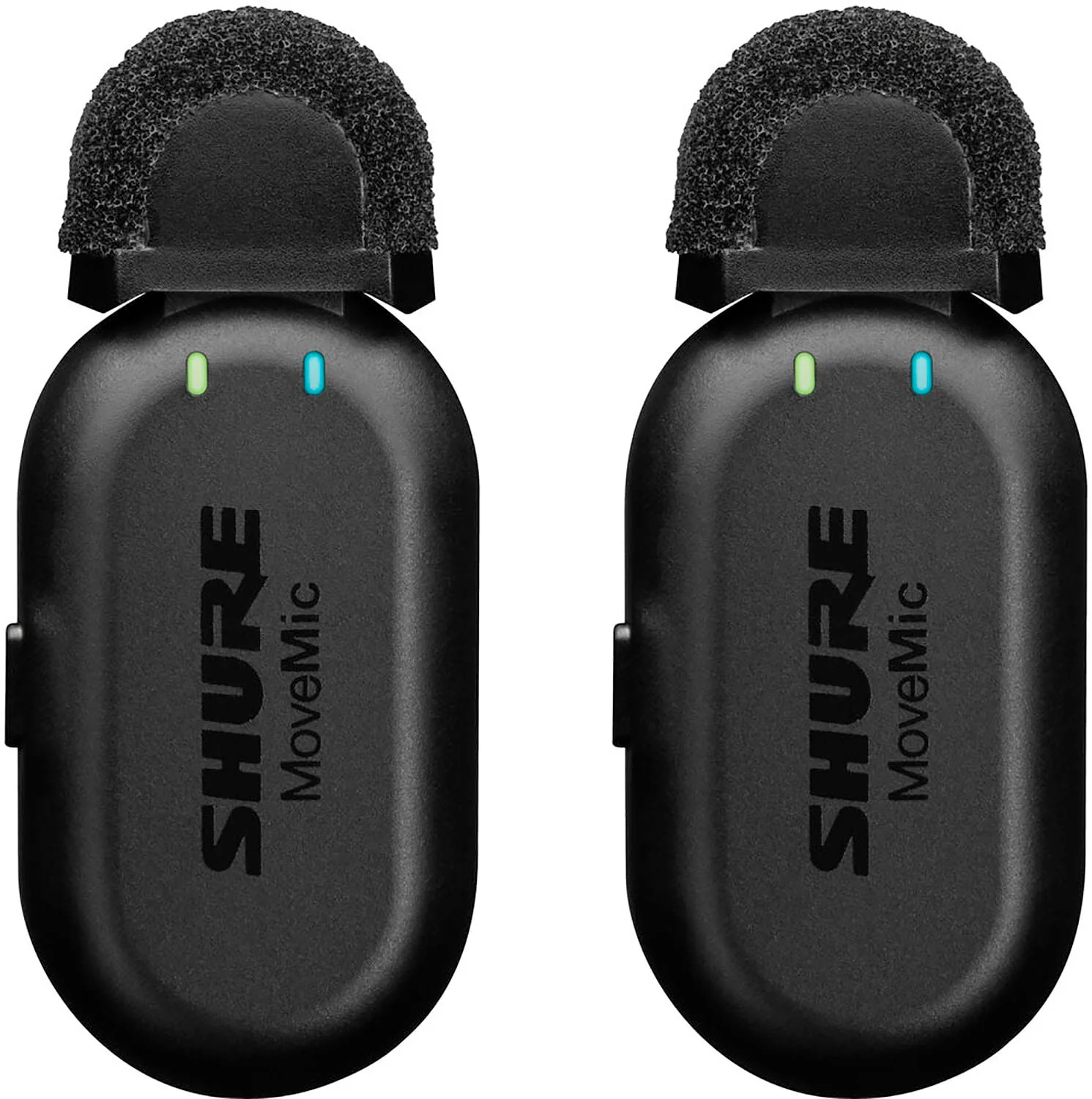 Shure MV-TWO-KIT-Z7 MoveMic Wireless Lavalier Microphone Pair for Phones with Receiver / Charge Case - Image 6