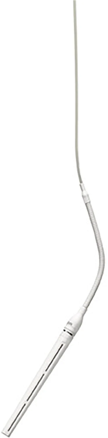 Shure MX202W-A/MS Microflex Overhead Mini-Shotgun Microphone with 3-Pin XLR Plug - White