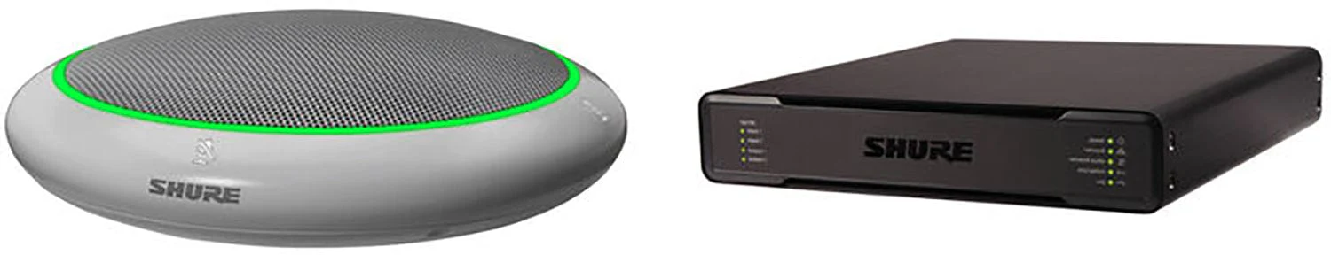 Shure MXA310AL-P300-P MXA310AL and P300-IMX Conference Bundle - Aluminium