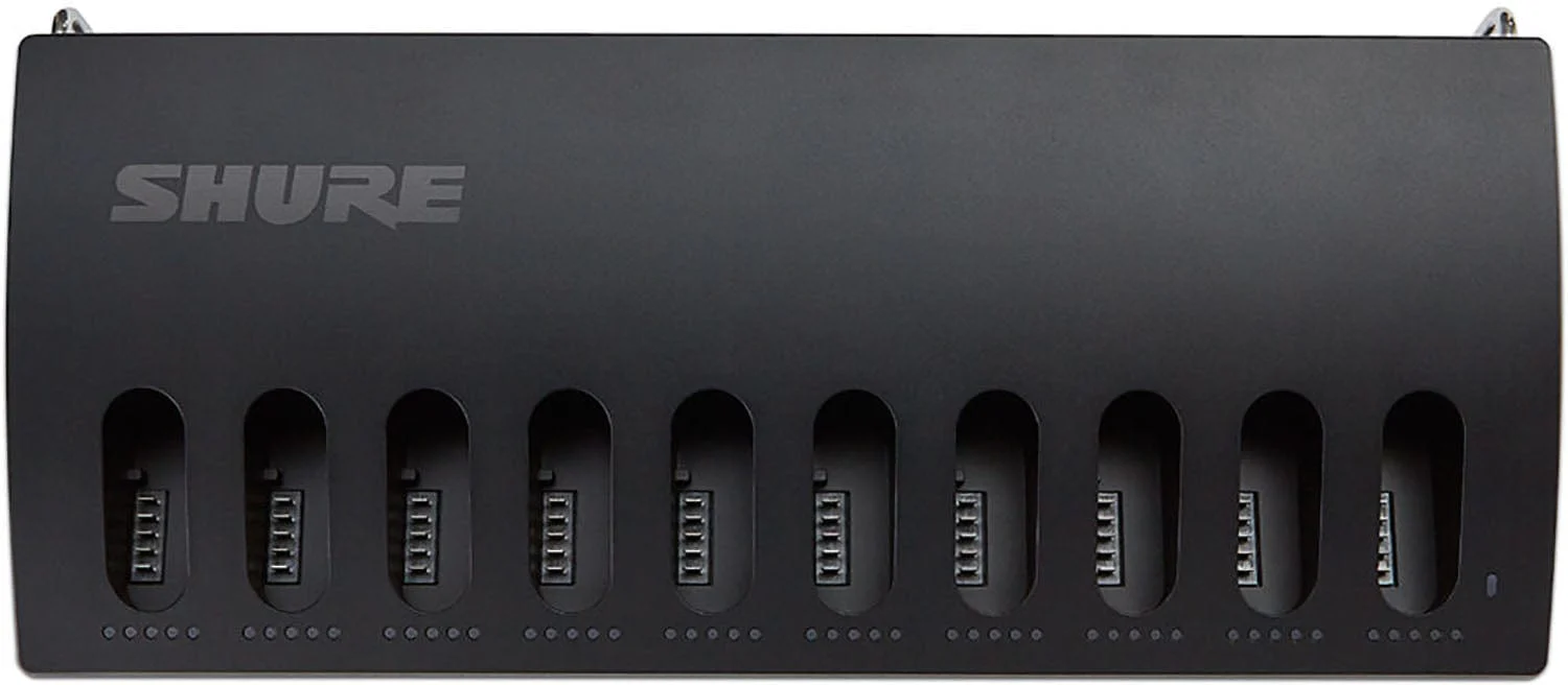 Shure MXCWNCS-US 10-Bay Networked Charging Station for SB930 Batteries - US Power Supply - Image 3