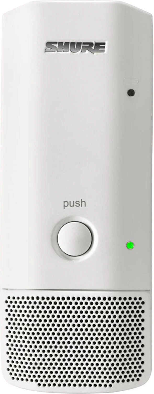 Shure MXW6XW/C=-Z10 Boundary Microphone Transmitter for Microflex Systems - Cardioid - White - Image 2