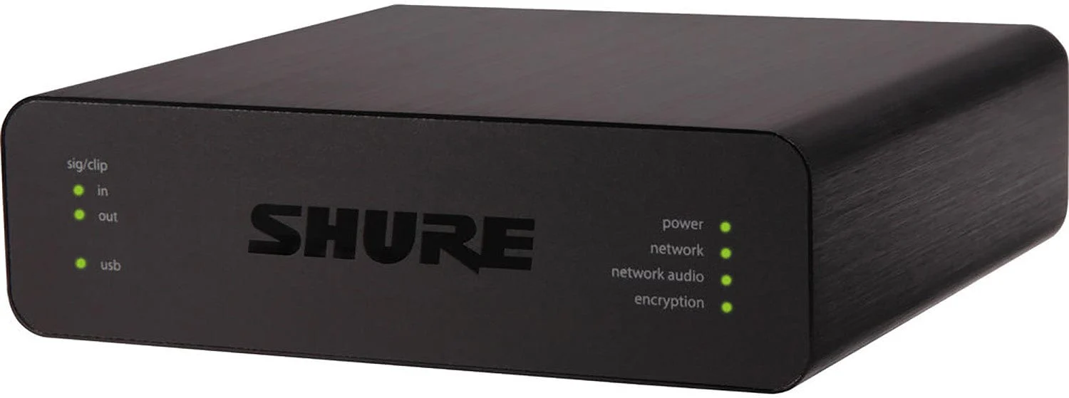 Shure MXWAPT4-Z10+USB-P MXWAPT4=-Z10 Transceiver and ANIUSB-MATRIX USB Network Interface Bundle - Image 5