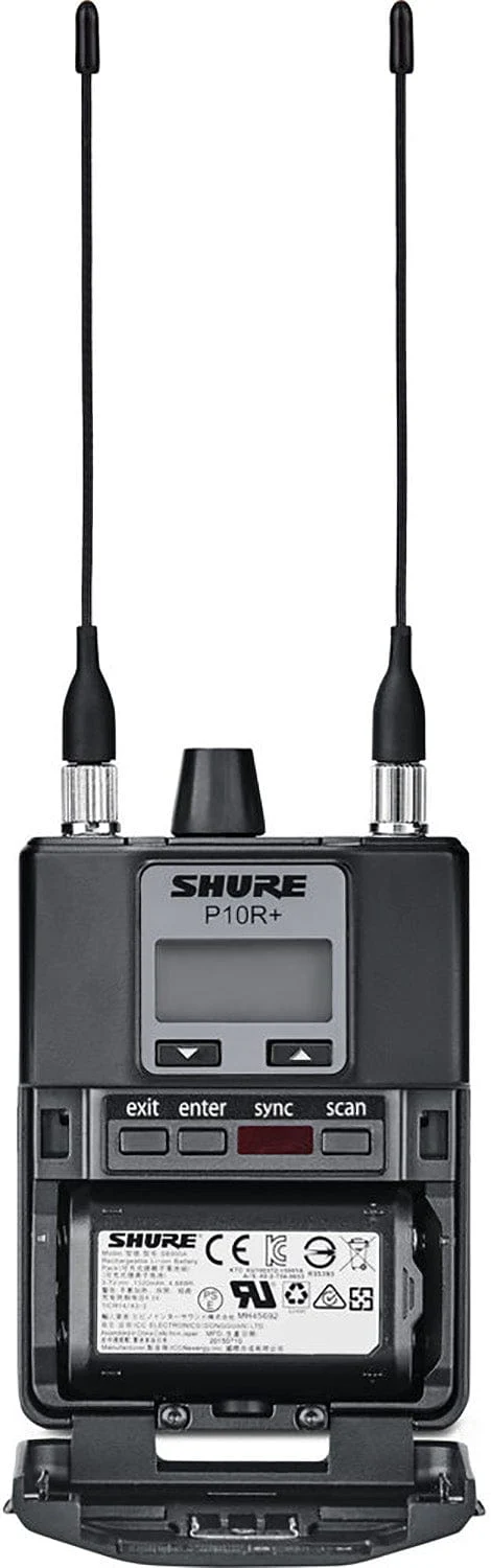 Shure P10TR+425CL-G10 PSM1000 Monitor System - Dual Transmitter/2x Bodypacks/2x Earphones - G10 Band - Image 6