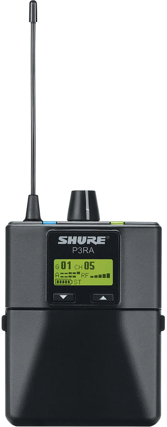 Shure P3RA=-H20 Premium Wireless Bodypack Receiver for PSM 300 Personal Monitor System