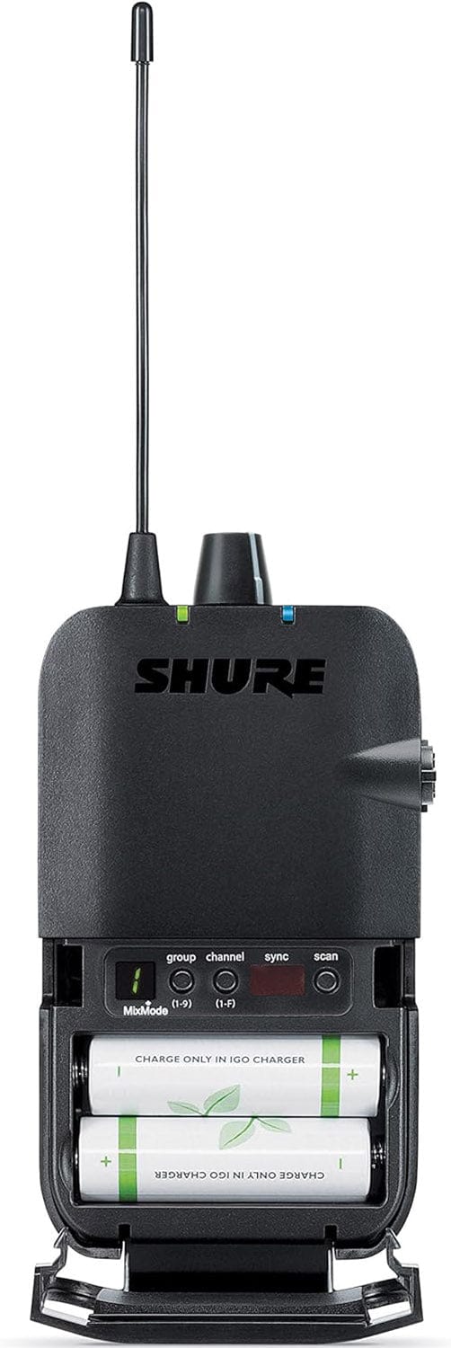 Shure P3TR112GR-H20 PSM 300 Wireless In-Ear Monitoring Set with SE112 Earphones - H20 Band - Image 6