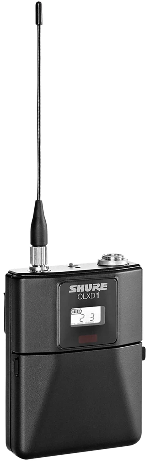 Shure QLXD1 Wireless Bodypack Transmitter - H50 Band - Image 2
