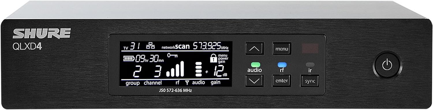 Shure QLXD14 Wireless System with SM35 Headworn Microphone - J50A Band - Image 2