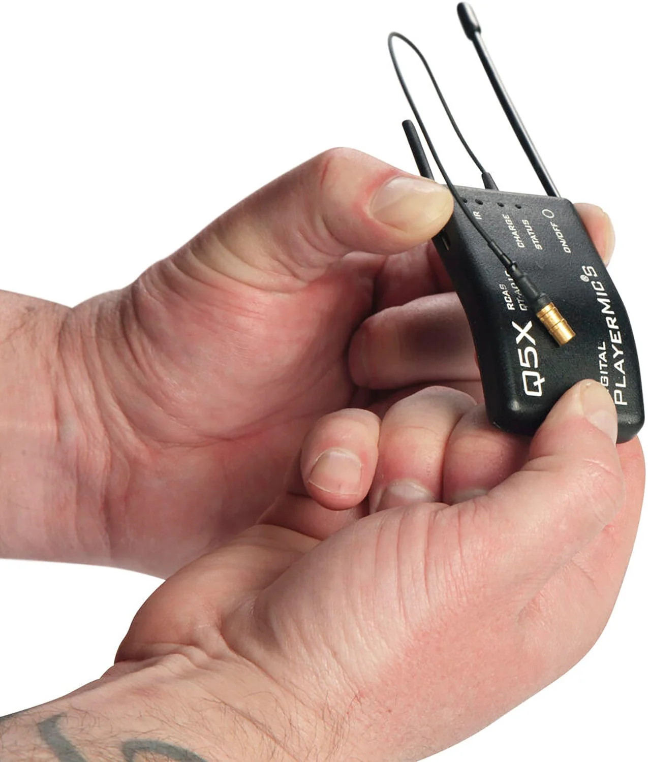 Shure QTAD10PS=-G56 AD10PS PlayerMic Short Transmitter - 470-636 MegaHertz - Image 5