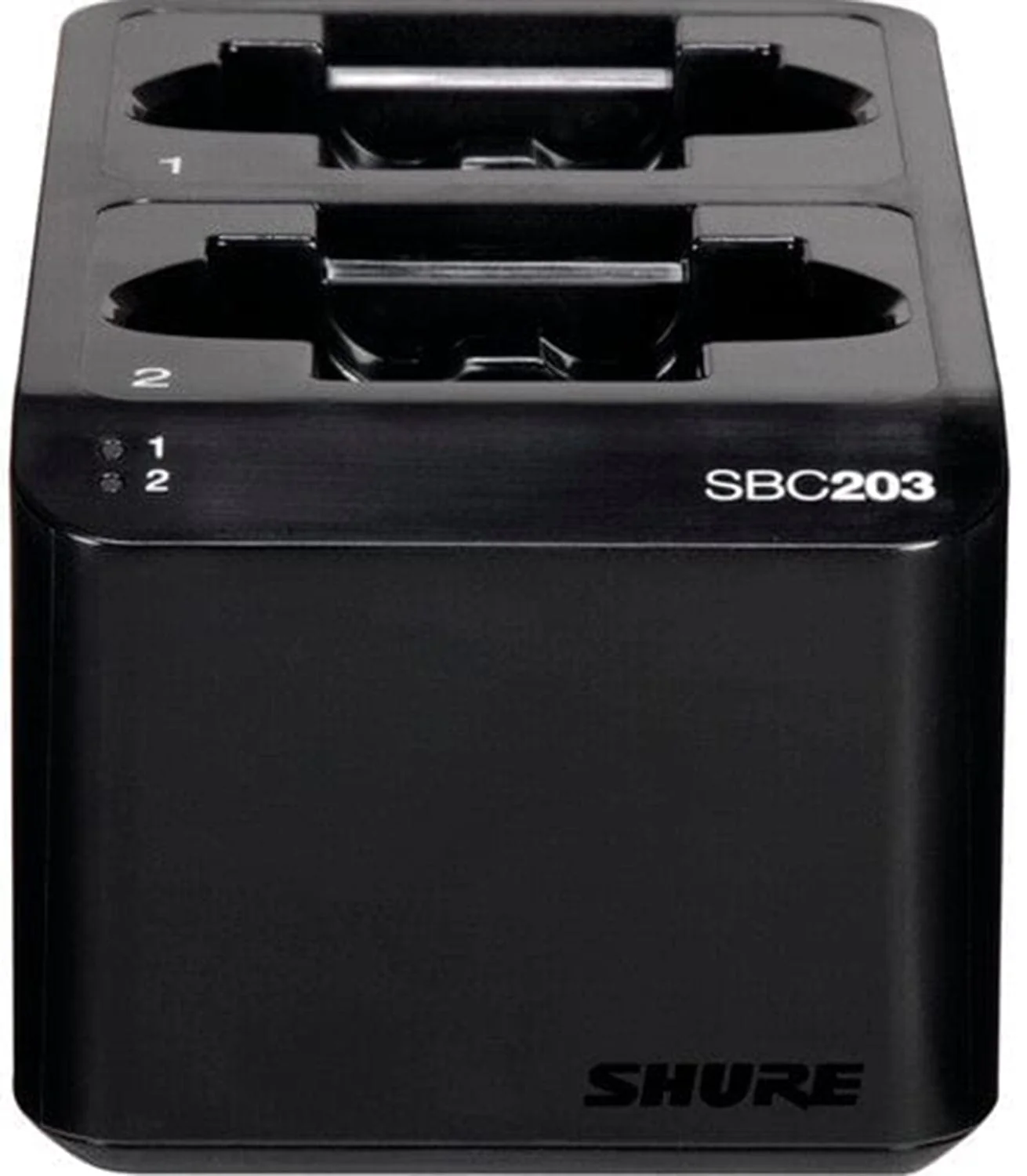 Shure SBC203 Dual Docking Station for SLX-D Transmitters and SB903 Battery - Image 2