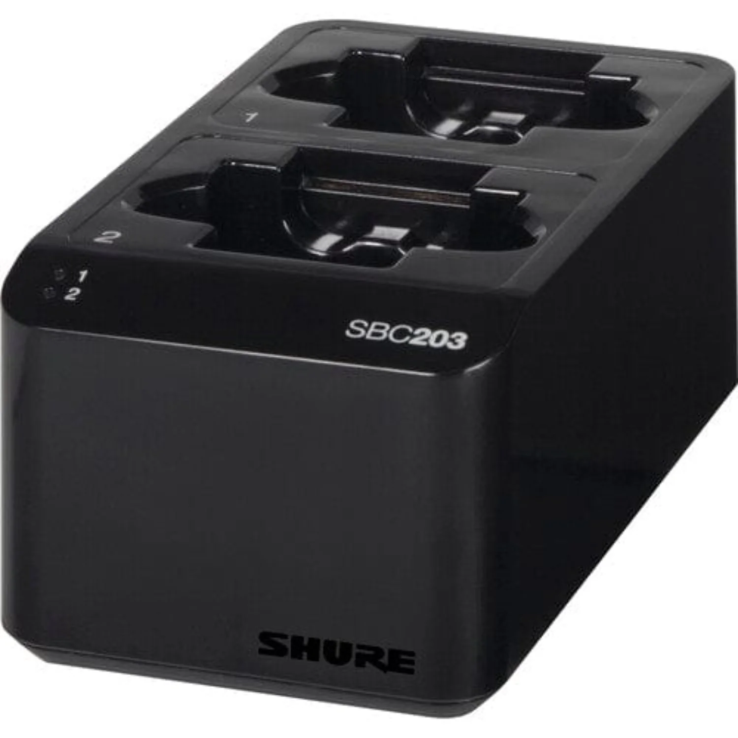 Shure SBC203 Dual Docking Station for SLX-D Transmitters and SB903 Battery - Image 3