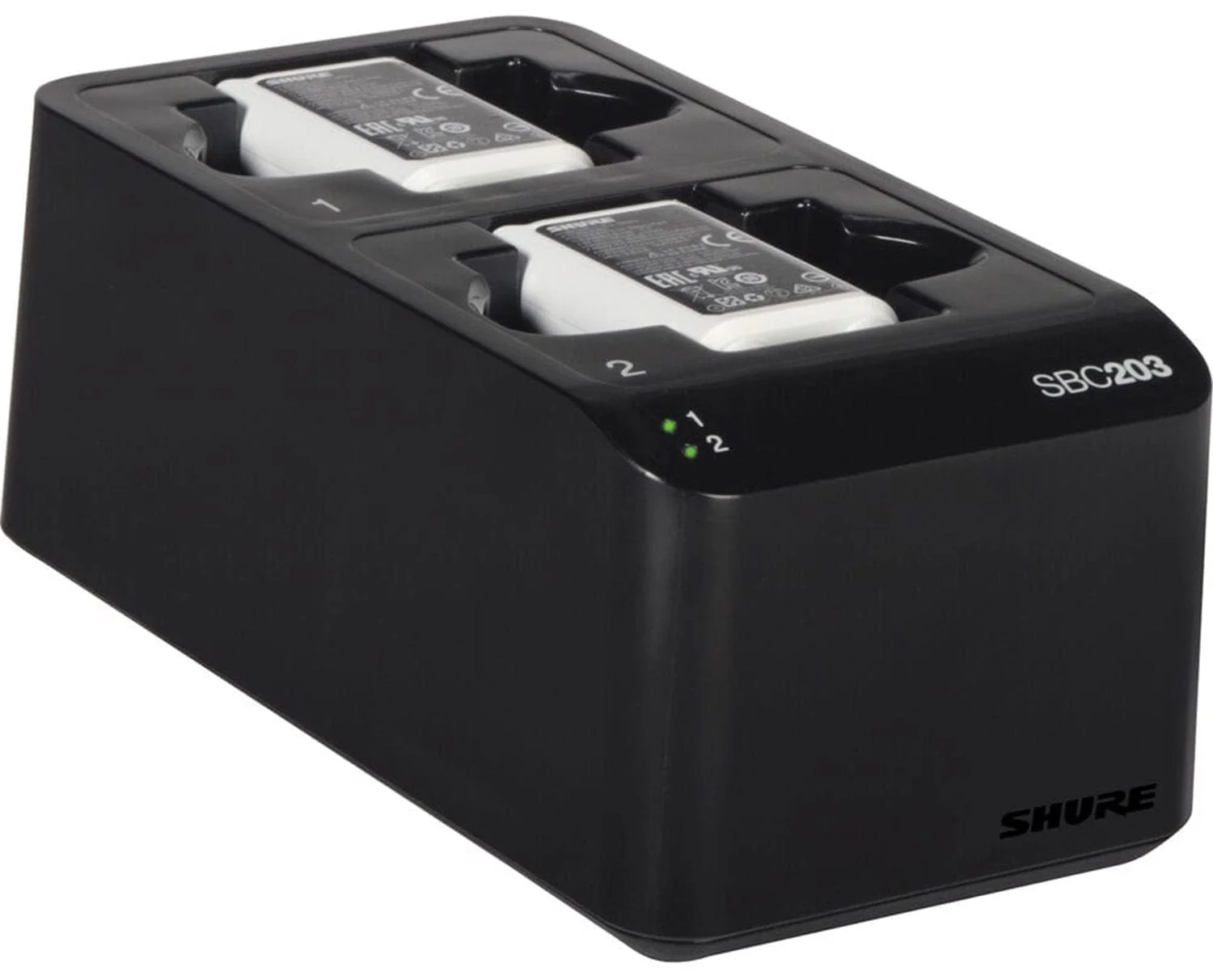 Shure SBC203 Dual Docking Station for SLX-D Transmitters and SB903 Battery - Image 4