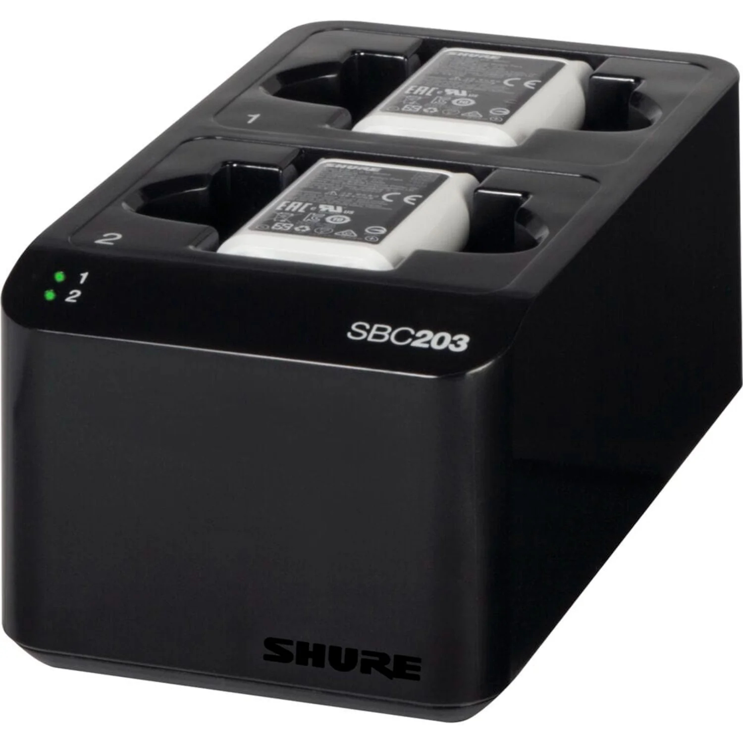 Shure SBC203 Dual Docking Station for SLX-D Transmitters and SB903 Battery - Image 6