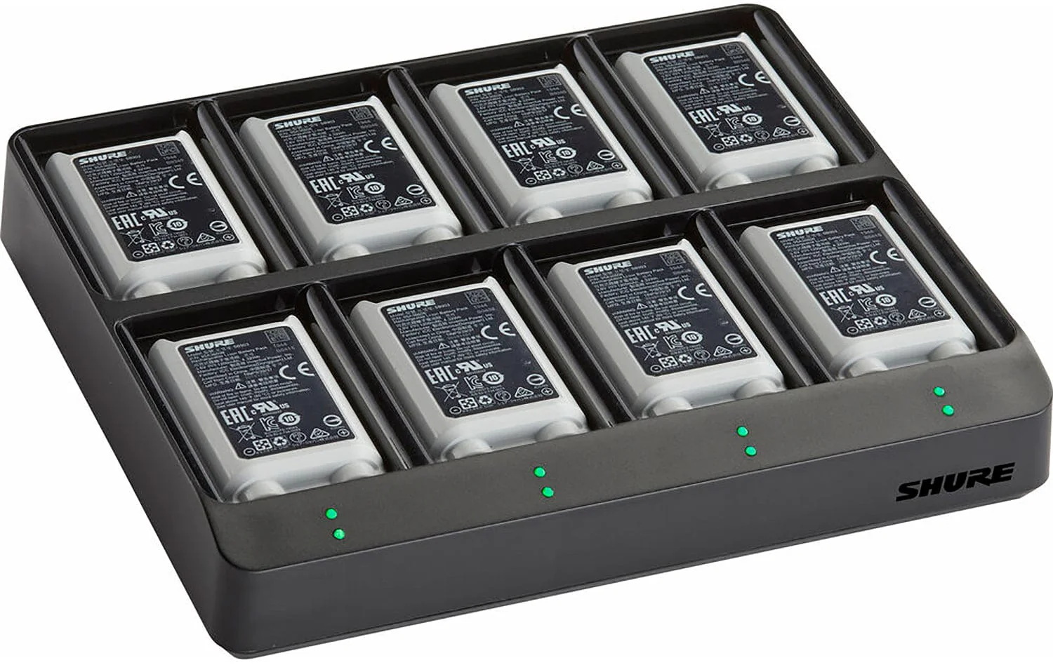 Shure SBC80-903 8-bay Charging Station for 8x SB903 Li-Ion Batteries with PS60US Power Supply - Image 3