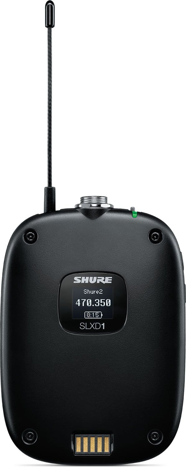 Shure SLXD14D-H55 Dual Combo System with 2x SLXD1 Beltpacks - H55 Band - Image 4