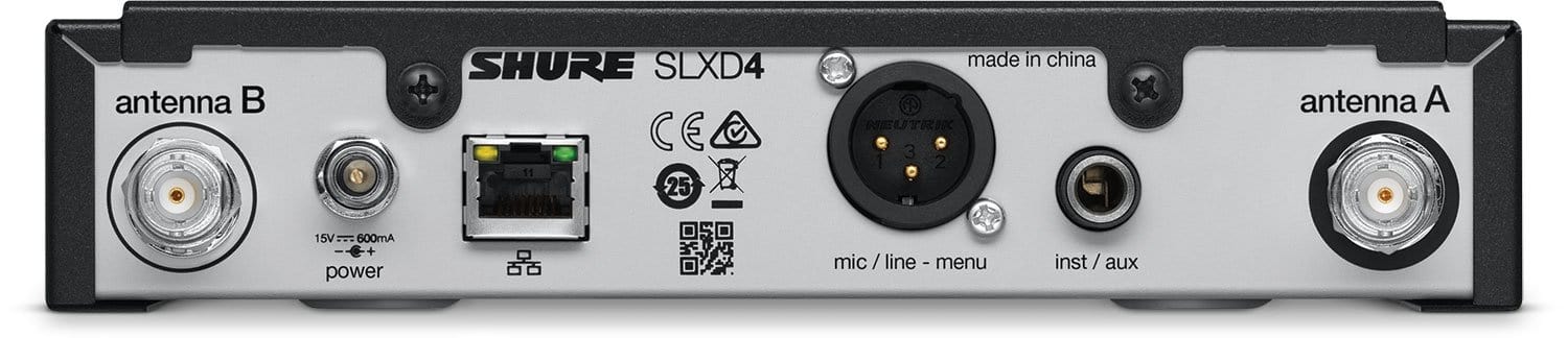 Shure SLXD24/SM58 H55 Wireless Vocal System with SM58 Microphone Capsule - H55 Band - Image 3