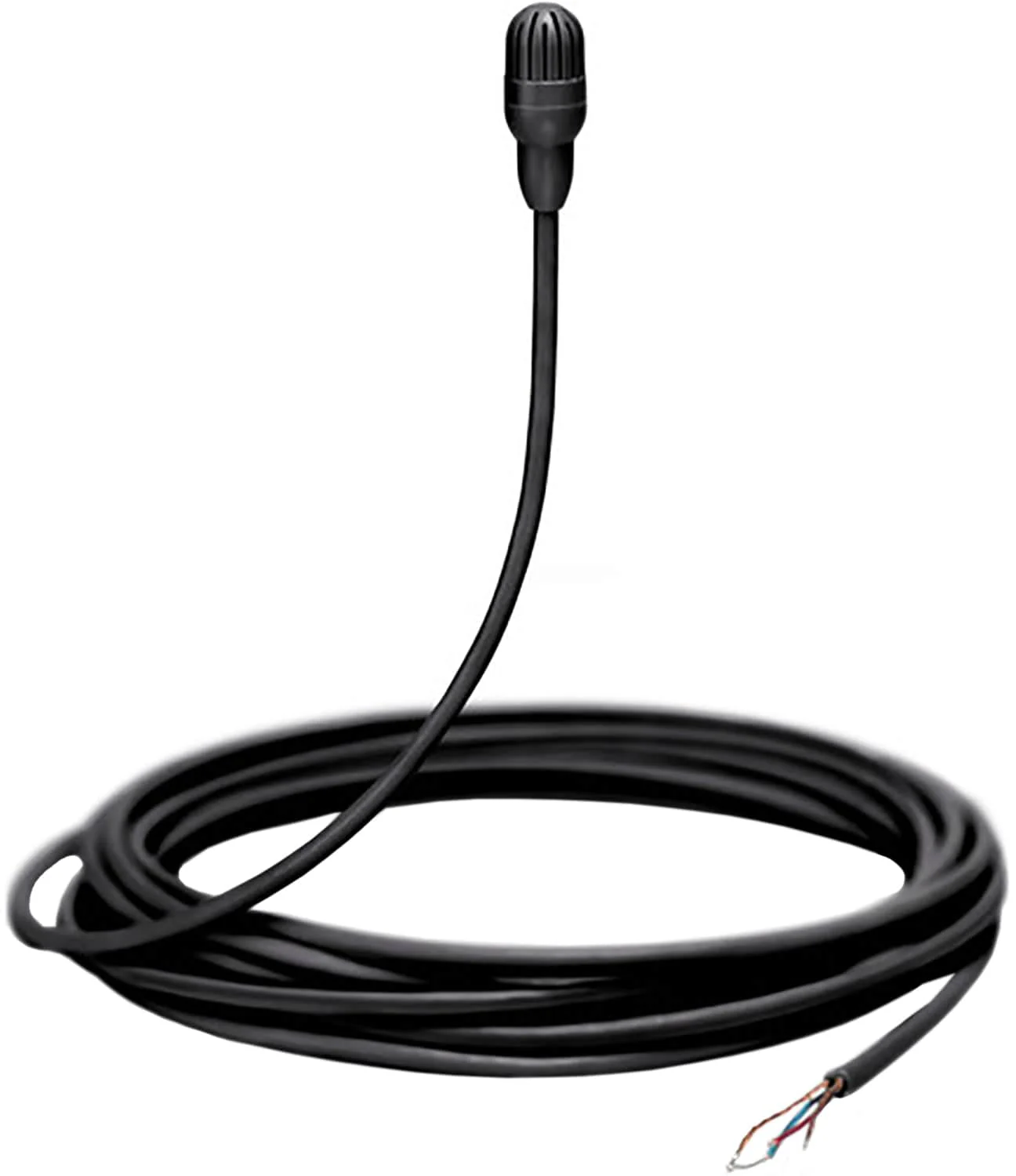 Shure TL47B/O-NC-A TwinPlex Omnidirectional Lavalier Microphone - Bare Wire with Accessories - Black - Image 2