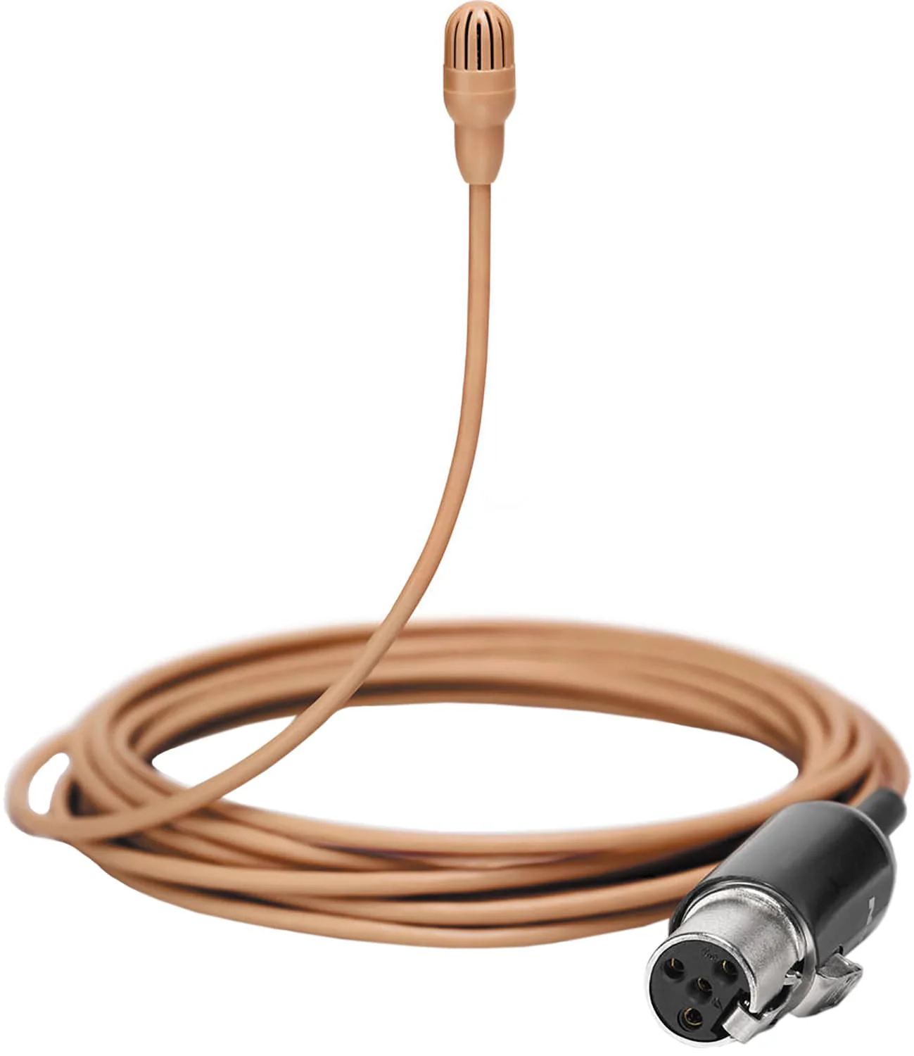 Shure TL47C/O-MTQG TwinPlex Subminiature Omnidirectional Lavalier Microphone with MTQG Plug - Cocoa - Image 2