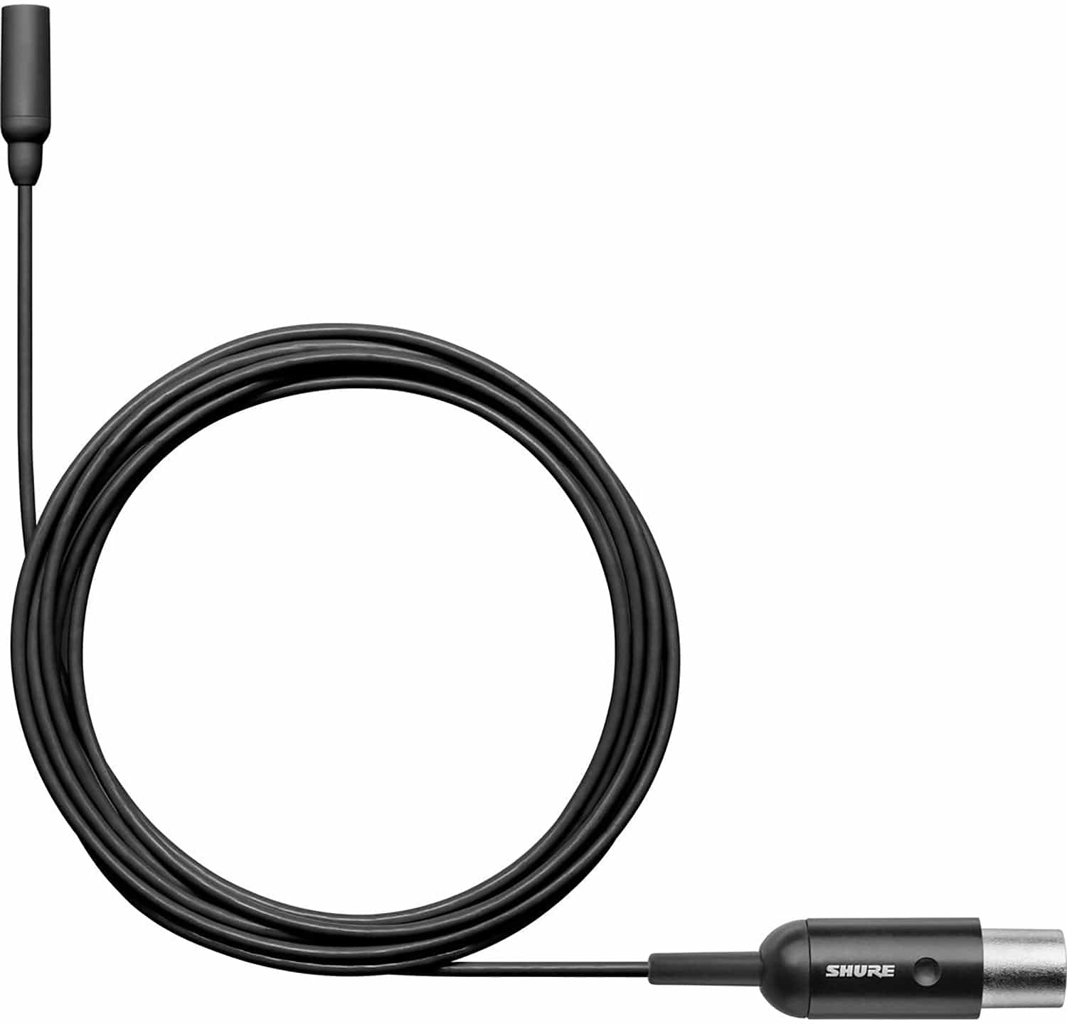 Shure TL48B/O-MTQG-A TwinPlex Omnidirectional Lavalier Microphone - MTQG with Accessories - Black