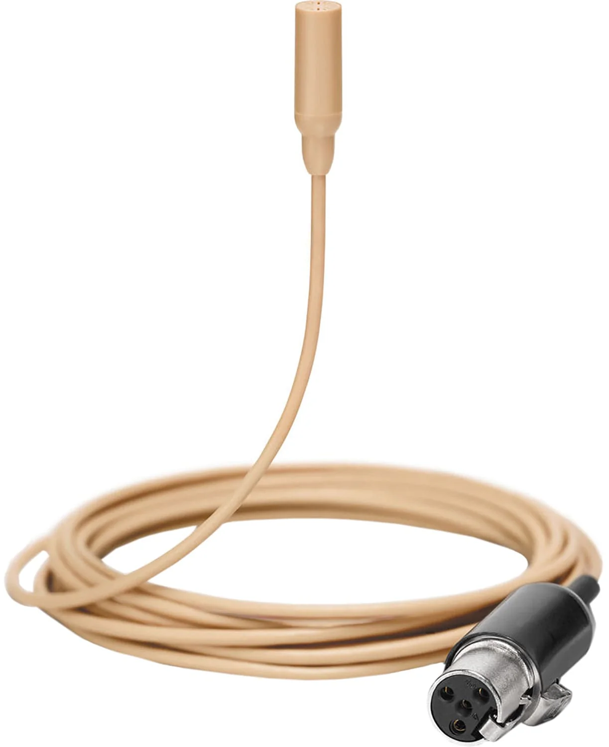 Shure TL48T/O-MTQG-A TwinPlex Omnidirectional Lavalier Microphone - MTQG with Accessories - Tan - Image 2