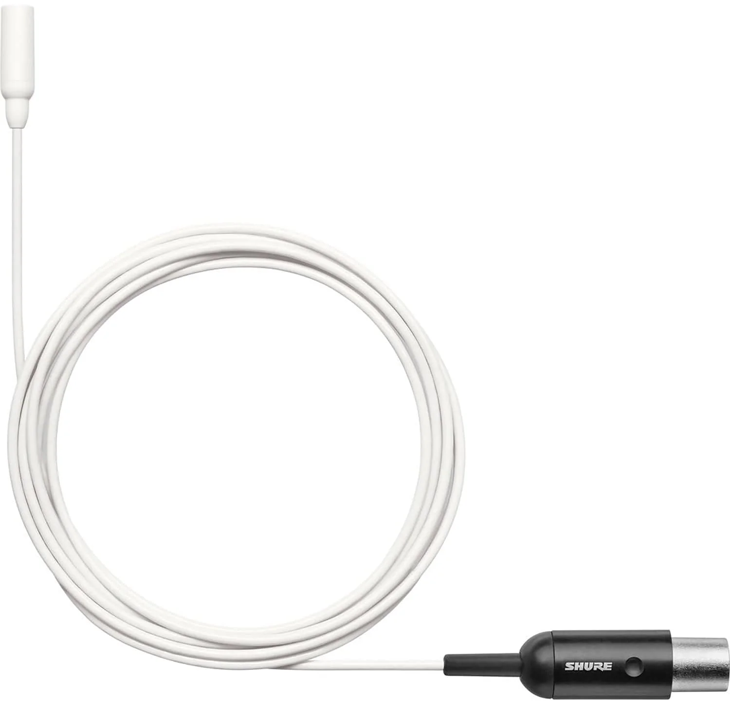 Shure TL48W/O-MTQG-A TwinPlex Omnidirectional Lavalier Microphone - MTQG with Accessories - White