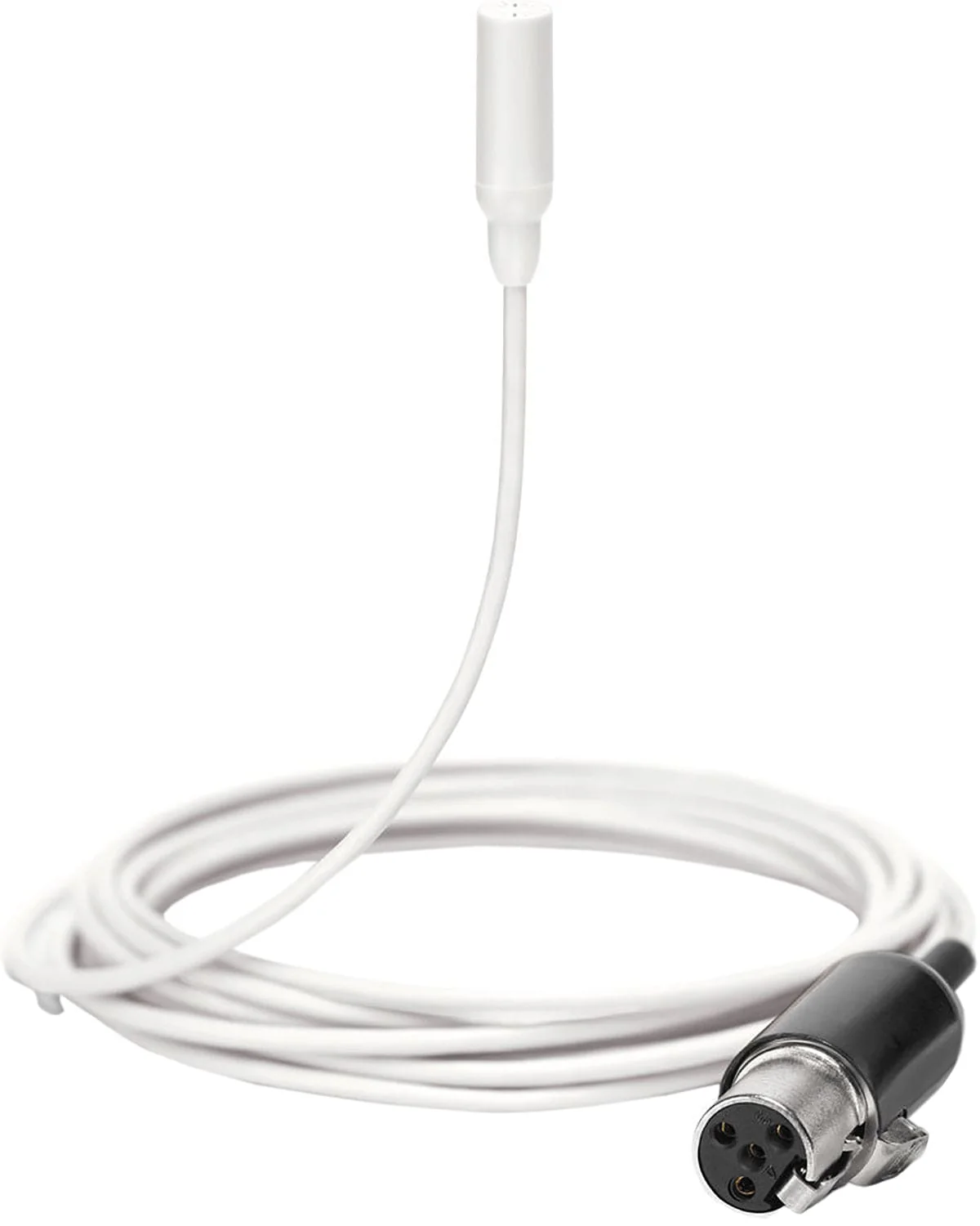 Shure TL48W/O-MTQG-A TwinPlex Omnidirectional Lavalier Microphone - MTQG with Accessories - White - Image 2
