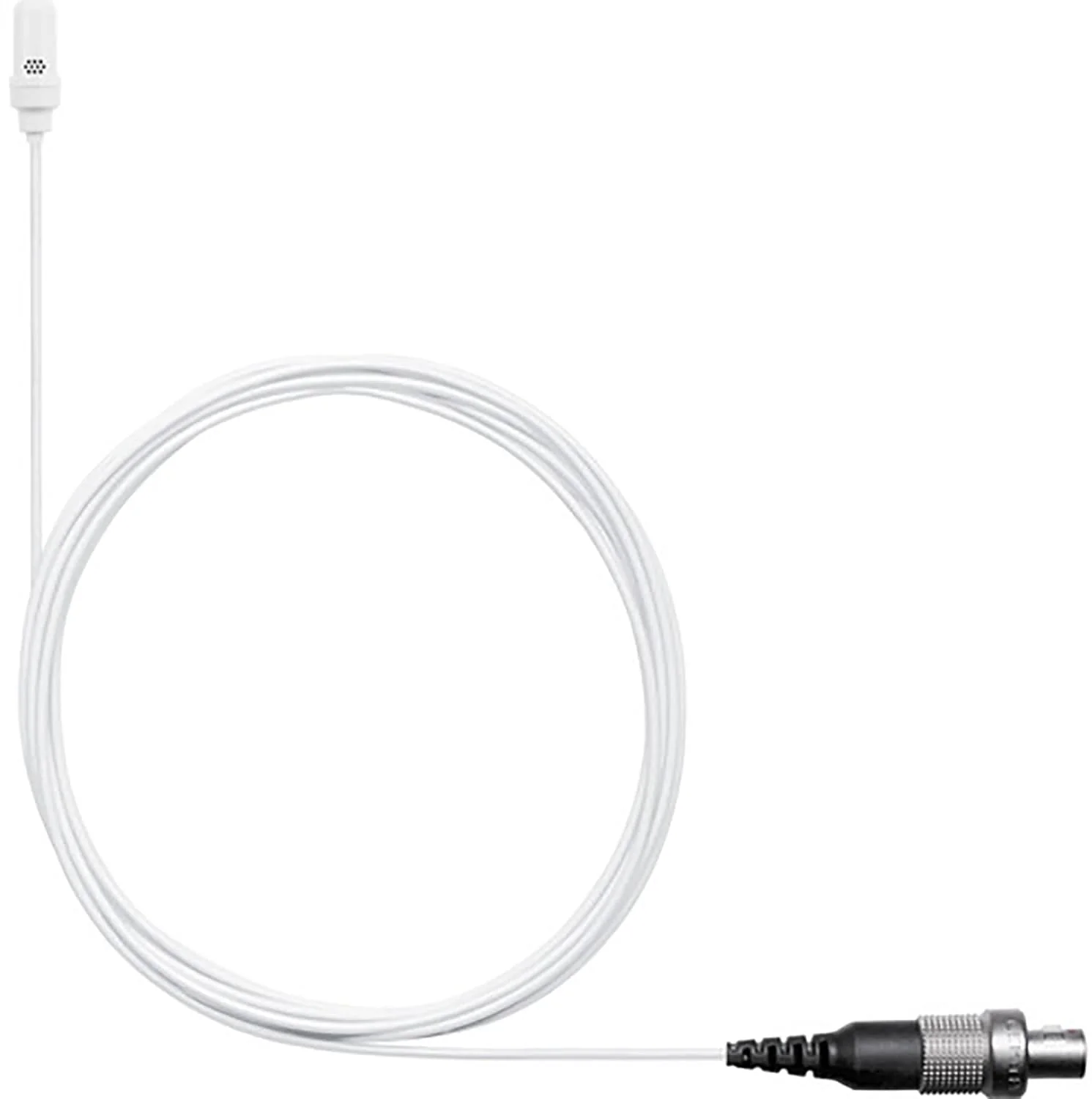 Shure UL4W/C-LM3-A UniPlex Cardioid Subminiature Lavalier Microphone with LM3 Connector - White - Image 2