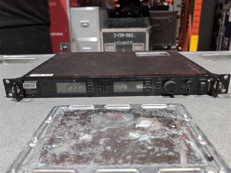 Shure UR4D+ H4 Dual receiver Used Package - Image 2