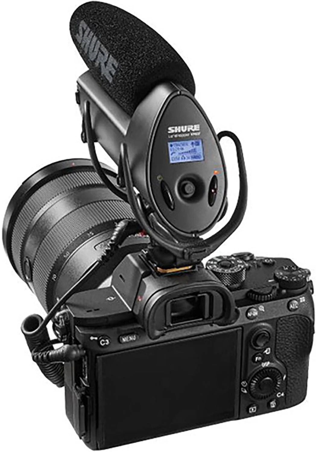 Shure VP83F Lenshopper Camera-Mount Shotgun Microphone with Integrated Flash Recording - Image 10