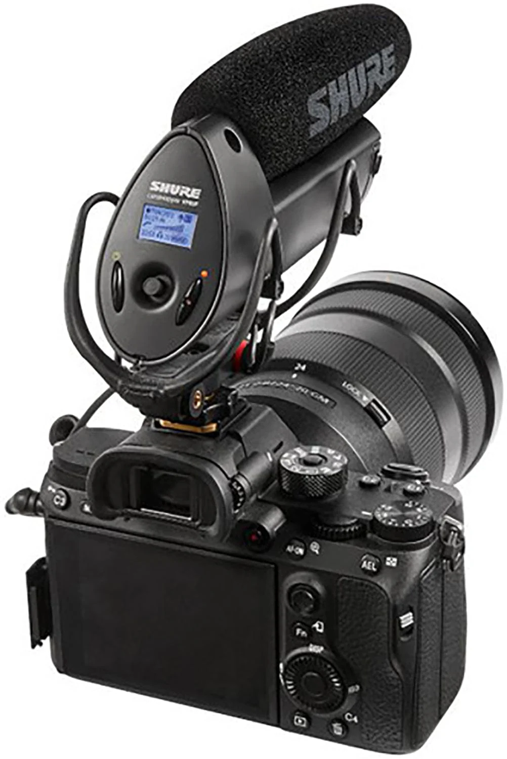Shure VP83F Lenshopper Camera-Mount Shotgun Microphone with Integrated Flash Recording - Image 11