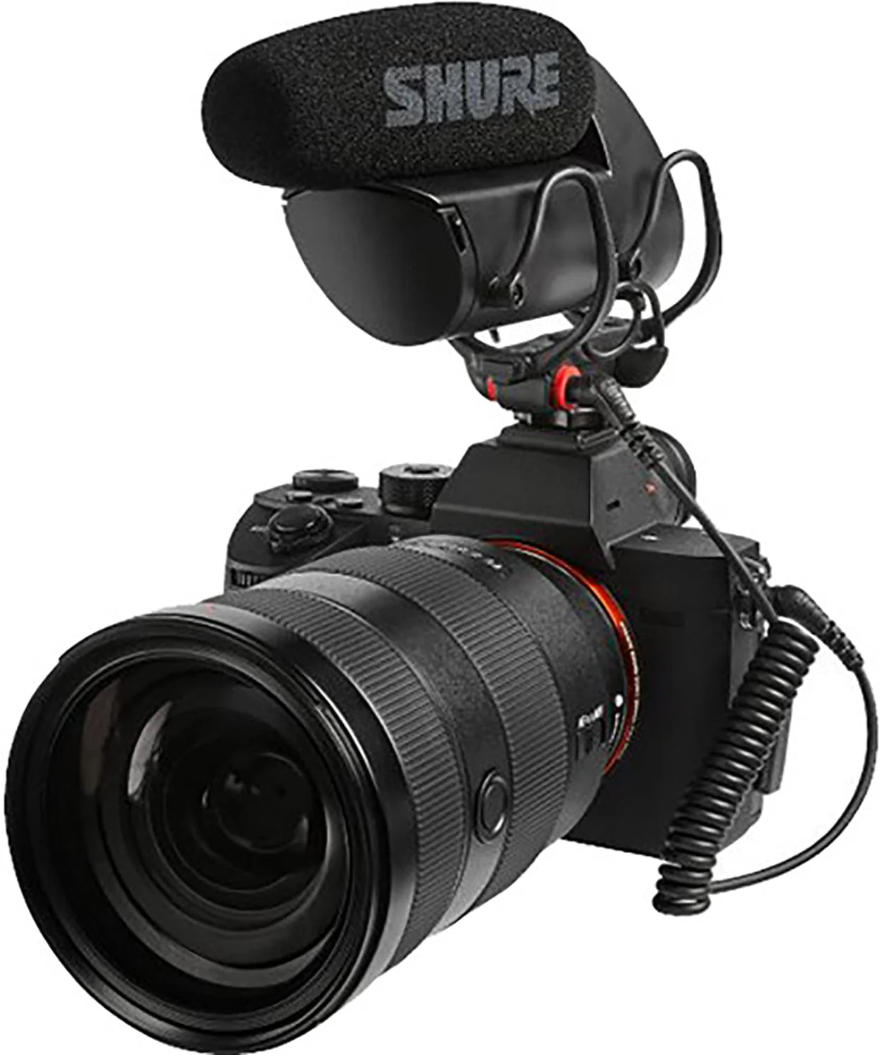 Shure VP83F Lenshopper Camera-Mount Shotgun Microphone with Integrated Flash Recording - Image 7