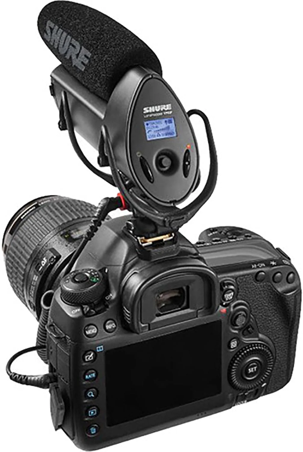 Shure VP83F Lenshopper Camera-Mount Shotgun Microphone with Integrated Flash Recording - Image 8