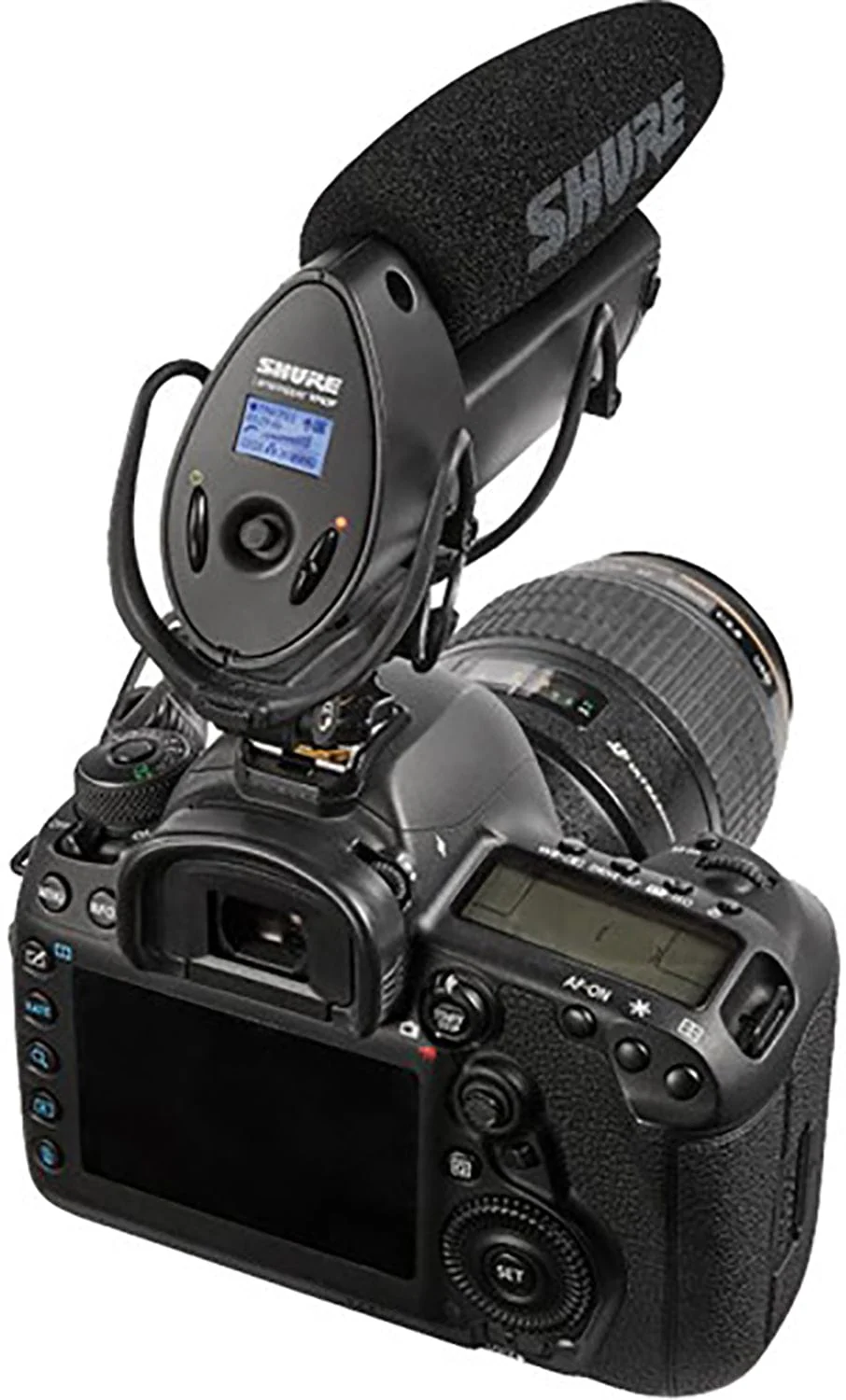 Shure VP83F Lenshopper Camera-Mount Shotgun Microphone with Integrated Flash Recording - Image 9