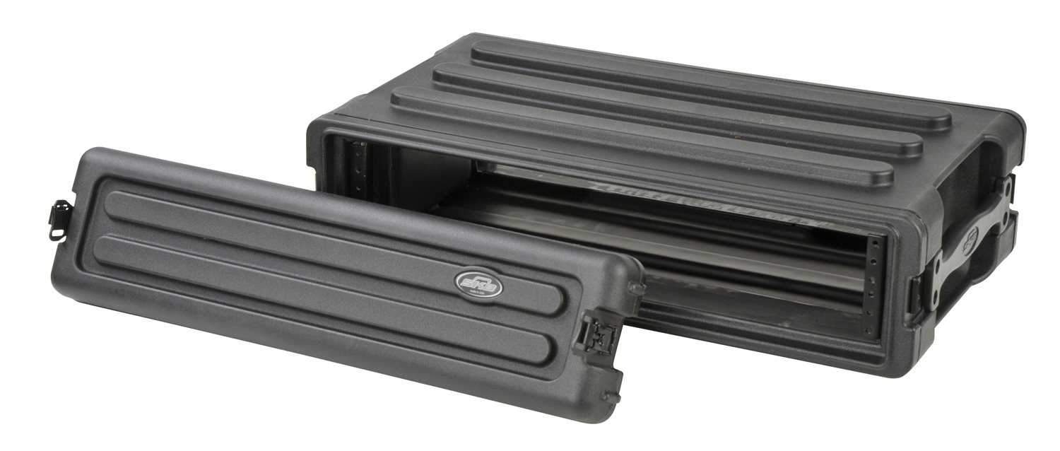SKB 1SKB-R2S 2U Shallow Roto Rack with Steel Rails - Image 3