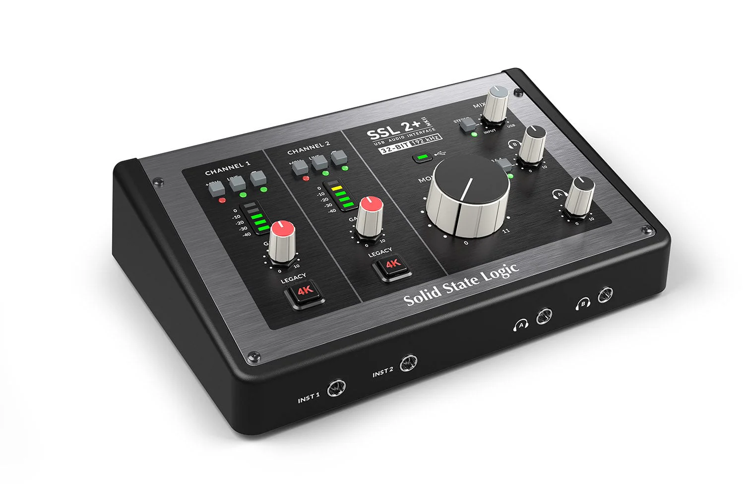 Solid State Logic SSL 2+ MKII 2x4 USB-C 32-Bit Audio Interface - Image 2