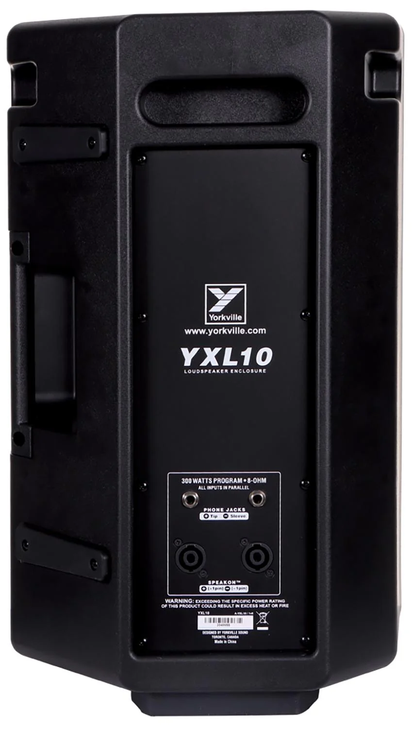 Yorkville YXL10 300 Watt 10" Full Range Active Loudspeaker FOH / Monitor Combo - Image 5